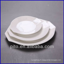 P &amp; T chaozhou usine de porcelaine des assiettes, des plats en porcelaine